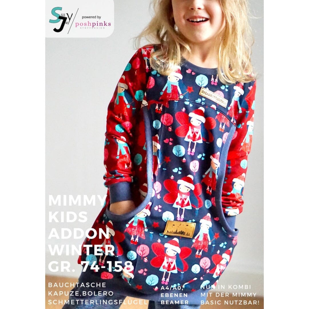 Mimmy Kids Winter Addon 74-158 Schnittmuster poshpinks