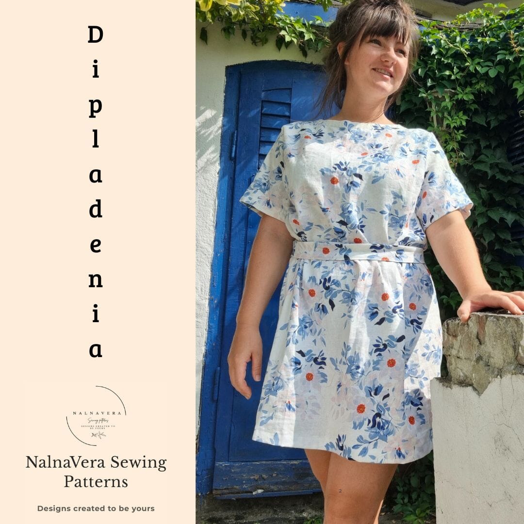 Nalnavera Schnittmuster Ebook - Dipladenia - Kleid/Bluse Schnittmuster poshpinks