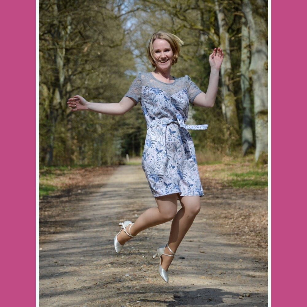 Purpurnaht Schnittmuster Ebook - Bluse & Kleid Edwina - Gr. 32-52 Schnittmuster poshpinks