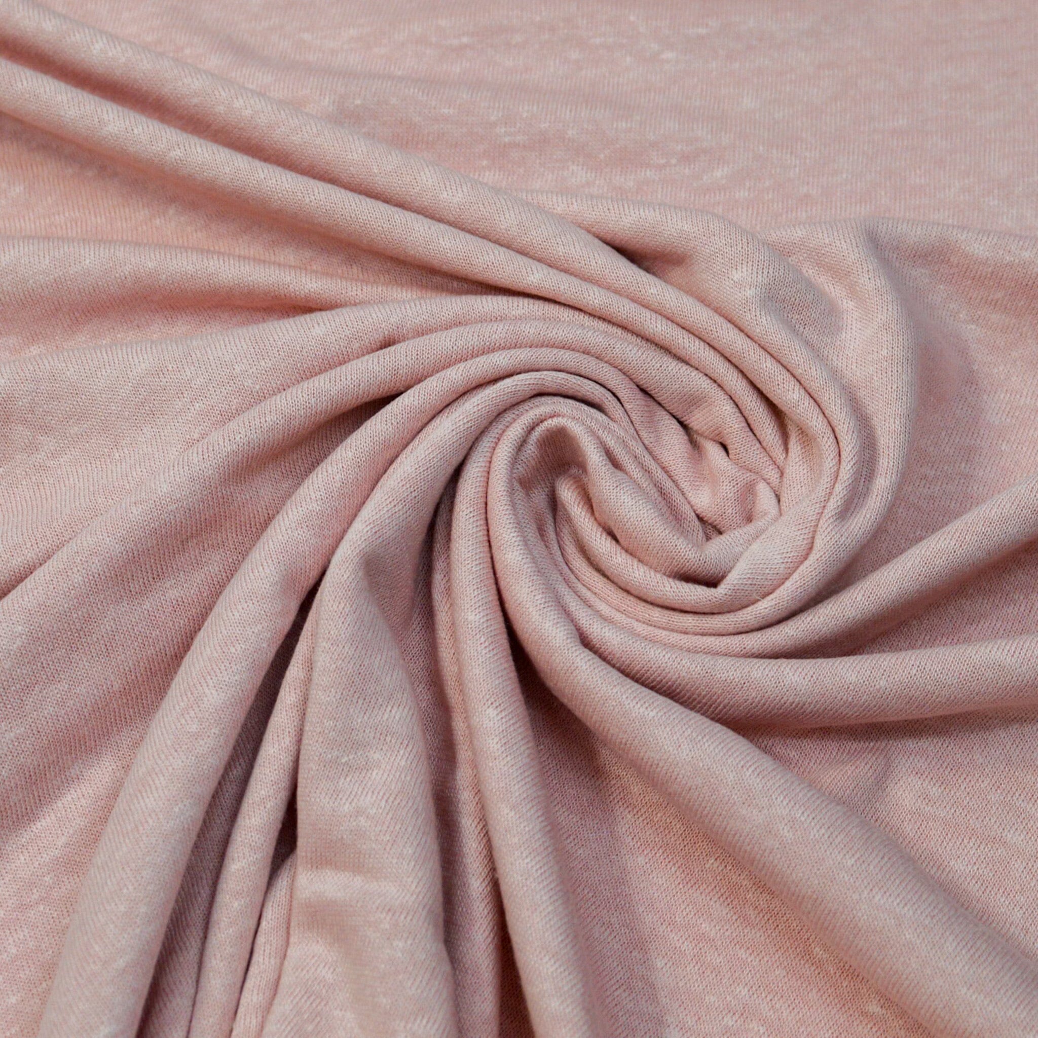 Soft Strickjersey - hellrosa Fabric poshpinks