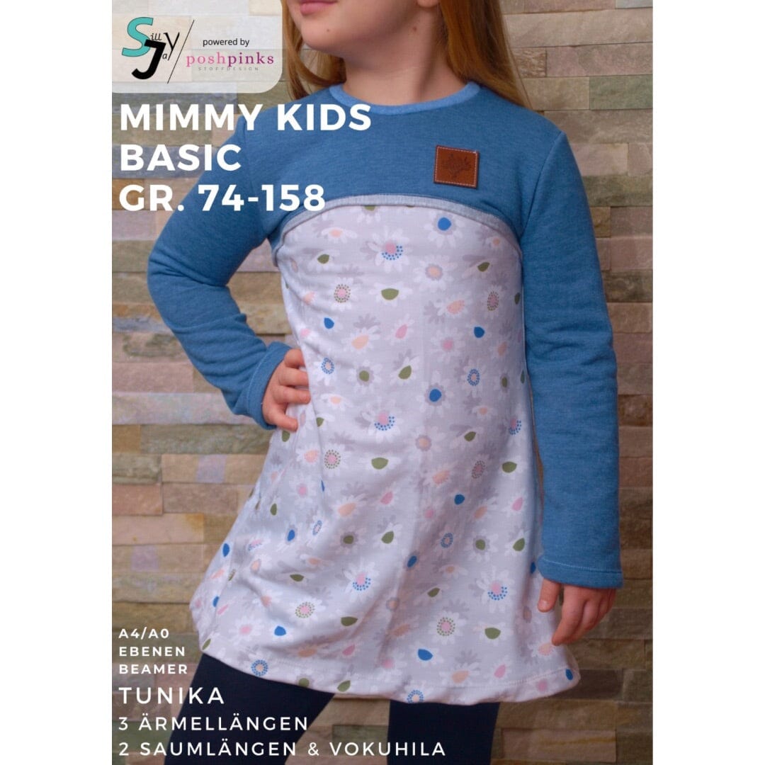 Mimmy Kids Basic 74-158 Schnittmuster poshpinks