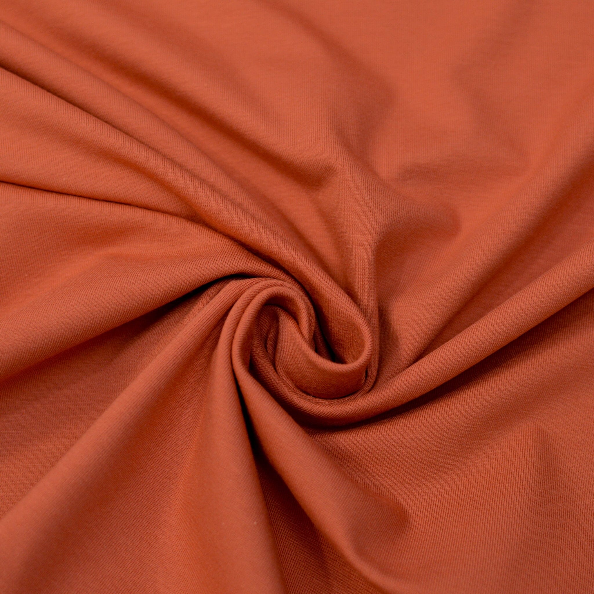 Baumwolljersey - dunkelorange Fabric poshpinks