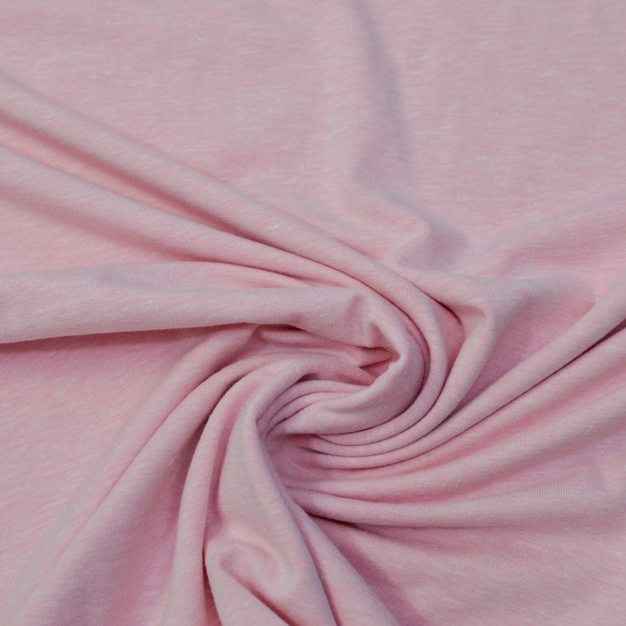 Melangejersey - rosa Fabric poshpinks