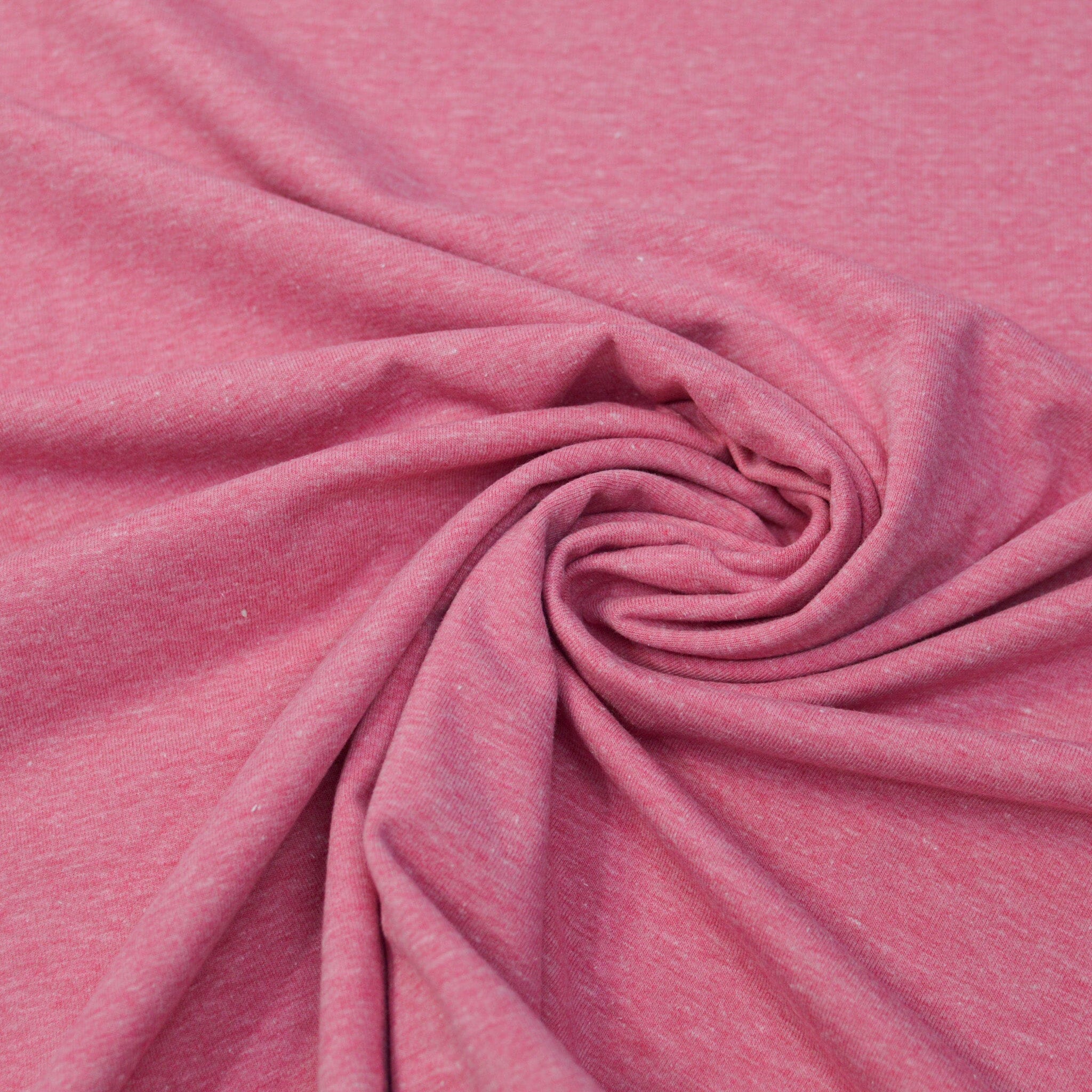 Melangejersey - pink Fabric poshpinks