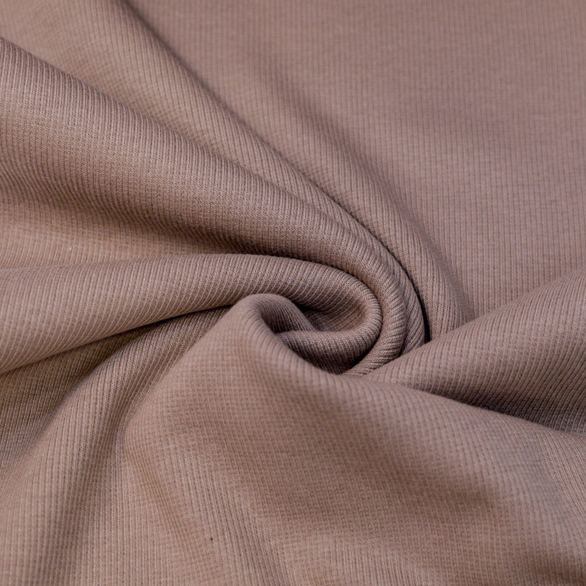 Bündchen - Taupe - Ribb Fabric poshpinks