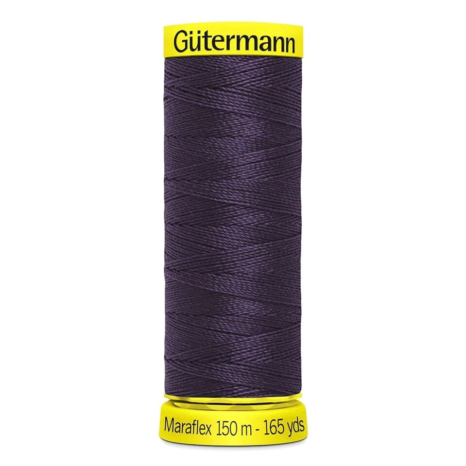 elastisches Nähgarn Gütermann Maraflex - 100m - (512) Aubergine Stück poshpinks